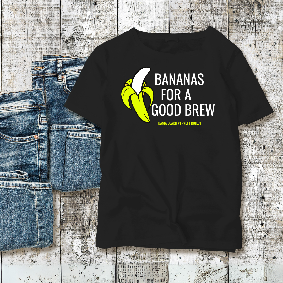 Bananas For a Good Brew T-shirt